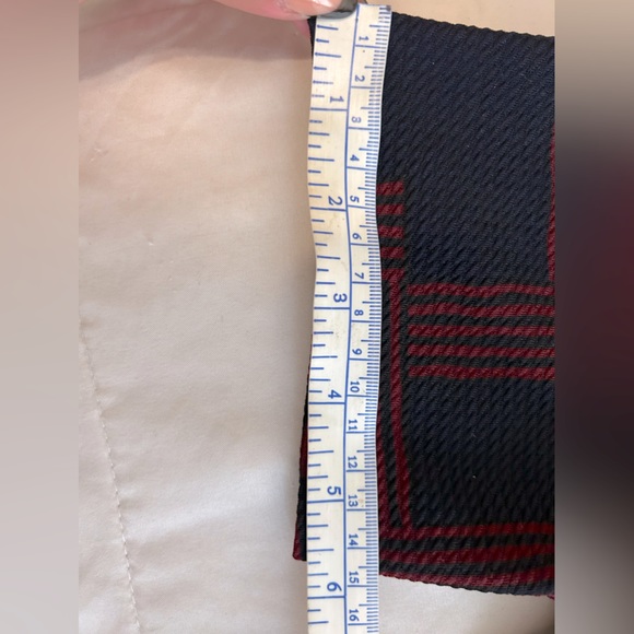 SOLD Navy Blue and Red Dress. Winter colors ❄️ - Picture 7 of 9